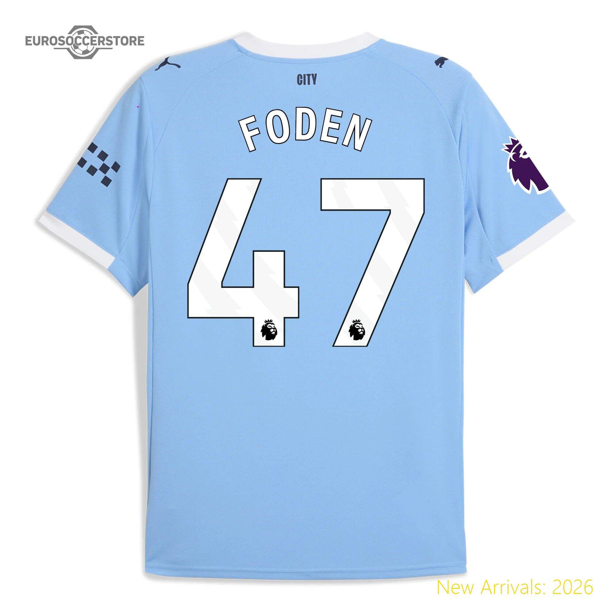 Club Approved High-quality Men Mci Attacking Threat Home Jersey 2023