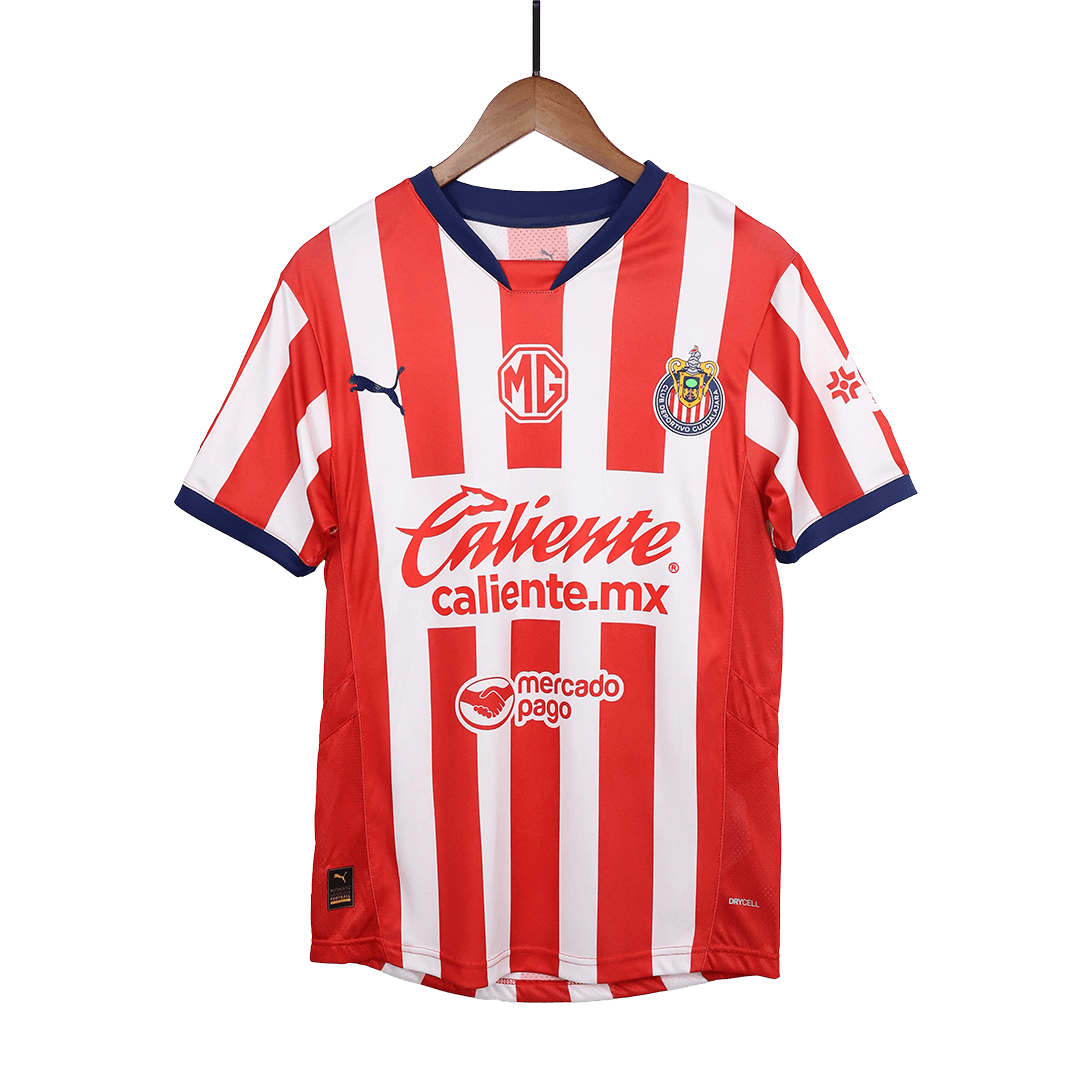 Player Version Chivas Home  Soccer Jersey 2024/25 Authentic Kit