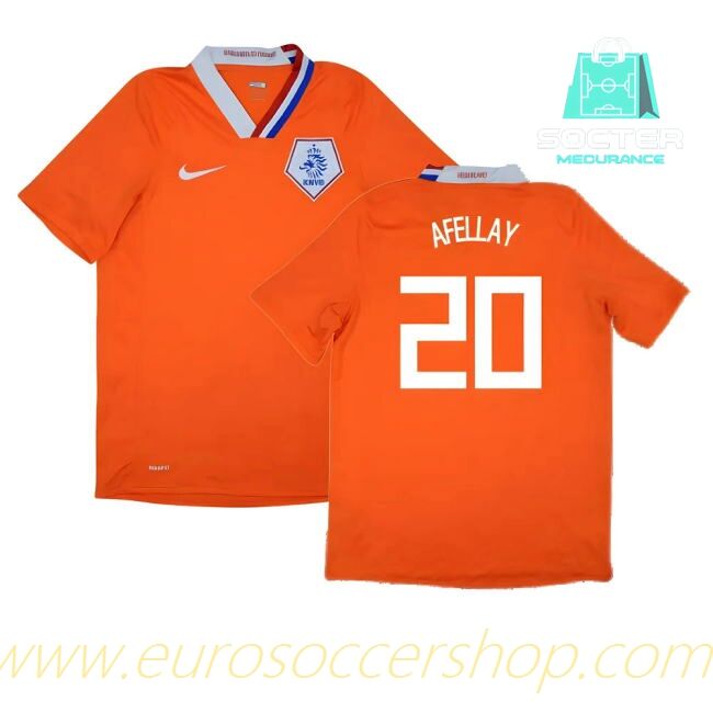 Holland Home Football Shirt (Afellay 20)