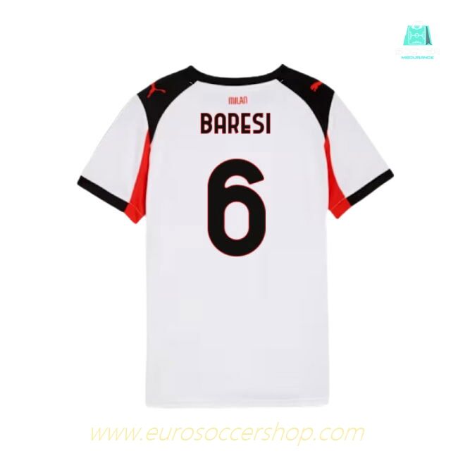 2025-2026 AC Milan Away Shirt (Kids) (Baresi 6)