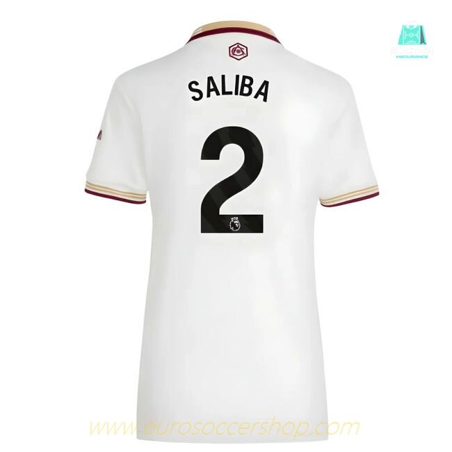 2025-2026 Arsenal Third Shirt (Womens) (Saliba 2)