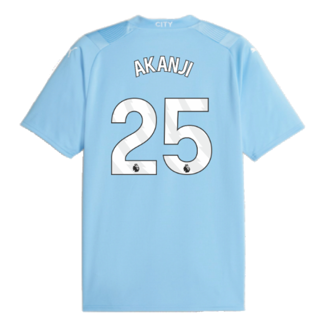Ultra Comfort Football Man City Home Shirt Akanji #25 2024-2025 Se...