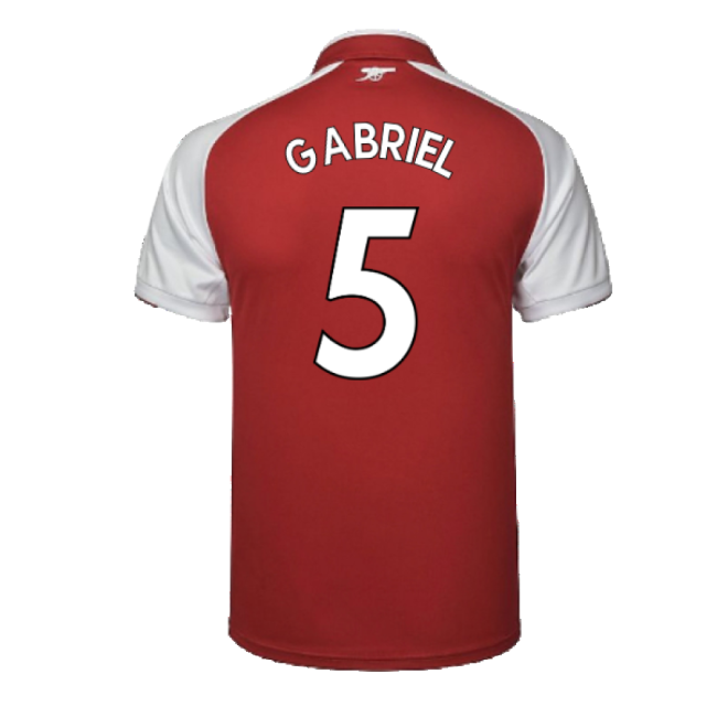 Arsenal 17/18 Home Football Shirt Adult Size XS ((Excellent) XS) (Gabriel 5)