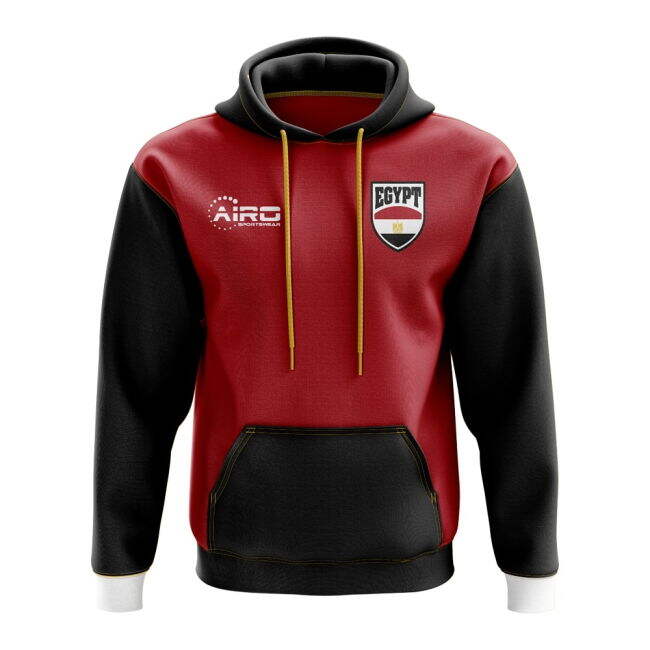 Fan-Favorite World-Class Egypt Concept Country Football Hoody (Red)