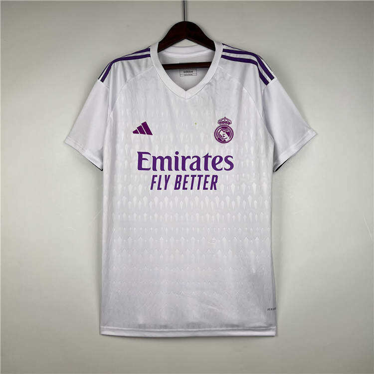 Real Madrid 2324 Goalkeeper White Soccer Jersey Football Shirt -