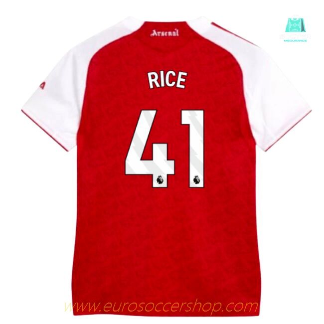 2025-2026 Arsenal Authentic Home Shirt (Womens) (Rice 41)