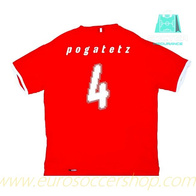 Austria Home Football Shirt (Pogatetz 4)