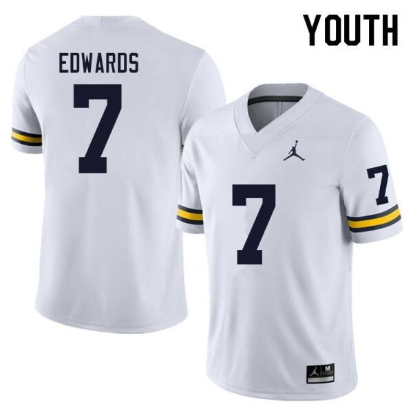 Youth(kids) Ncaa Team #7 White Youth Pro Jersey - Value
