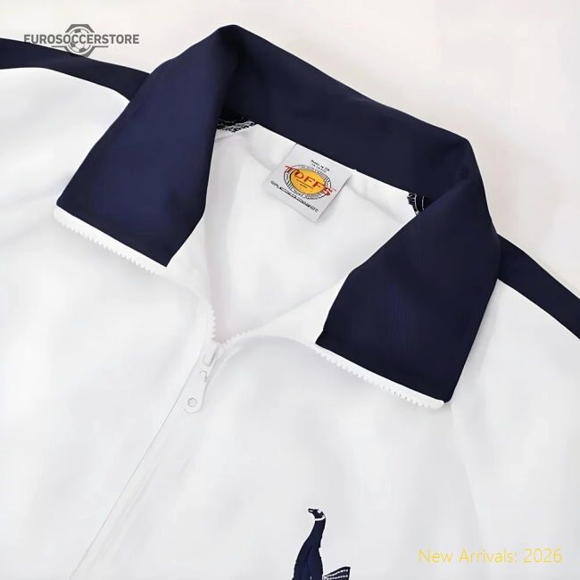 Top-grade Spurs Hotspur 1961 Retro Tracktop - Match Day Jersey