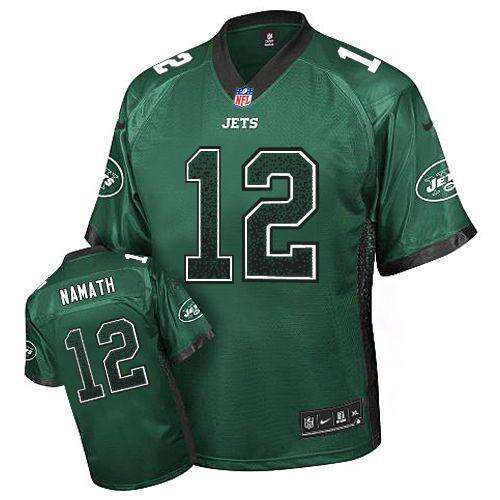 NFL None #None Green Drift Fashion Elite Jersey sports apparel