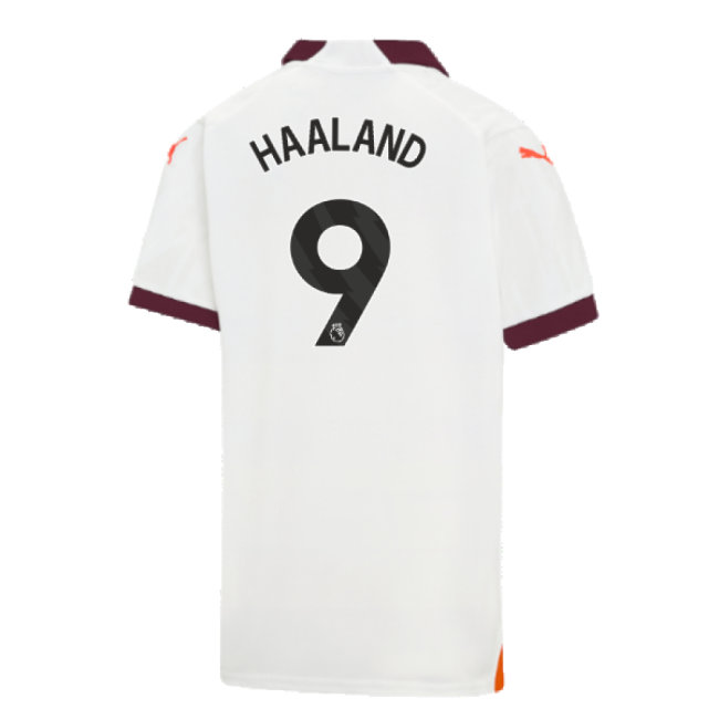 Professional 2023-2024 Man City Away Shirt Kids HAALAND 9