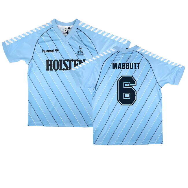 Top Tier Devoted Spurs Retro Hummel Away Shirt Mabbutt #6 2024-202...