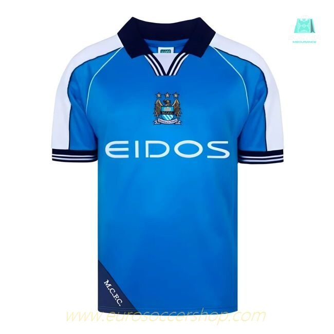 Manchester City 2000 Home Retro Shirt