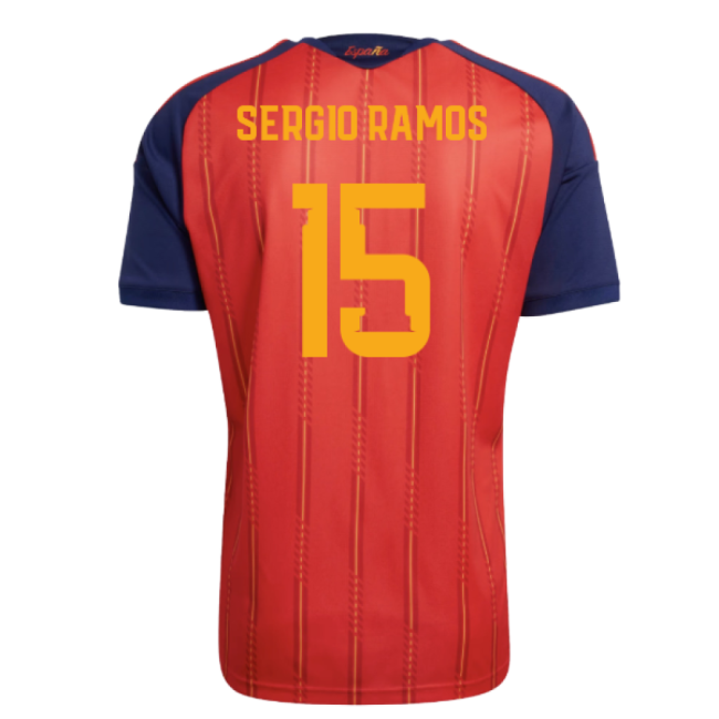 Premium Authentic Spain 2026-2027 Spain Home Shirt (Sergio Ramos 15)