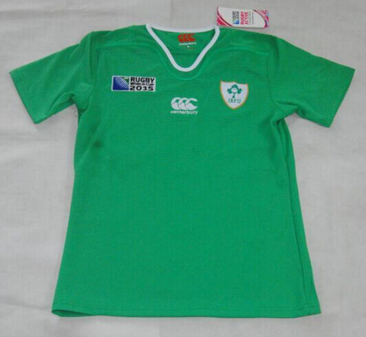Rugby World Cup 2015 Ireland Green Shirt - World Cup Collection 25382