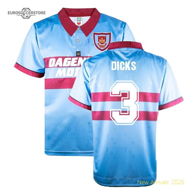 Exceptional 1995-1996 West Ham Away Retro Shirt (dicks 3)