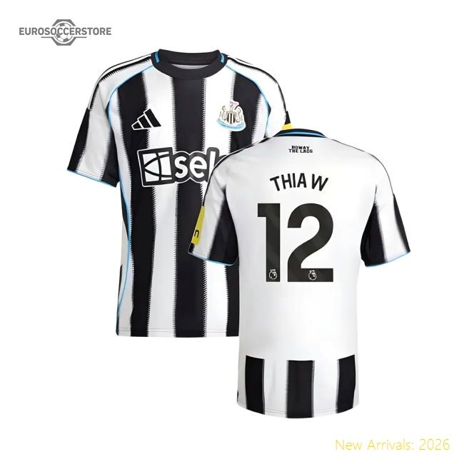 2025-2026 Newcastle Home Shirt (thiaw 12) - Official Edition