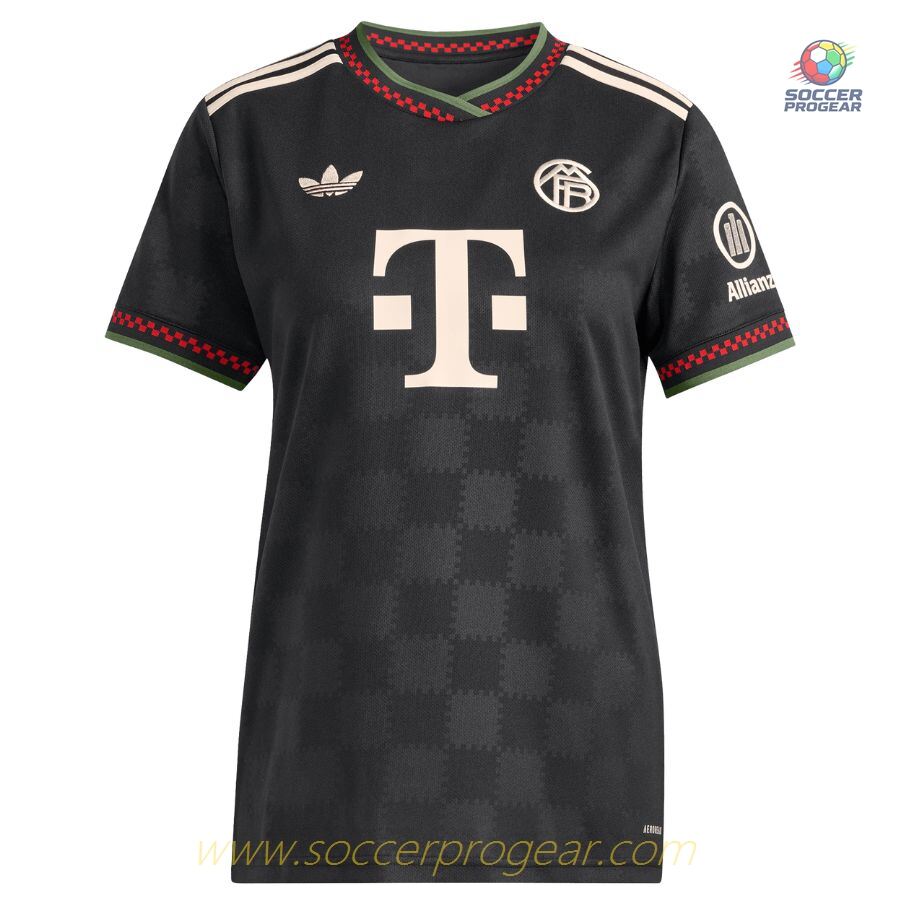 Bayern Munich Third Team Football Shirt 2025-26 Edition Women