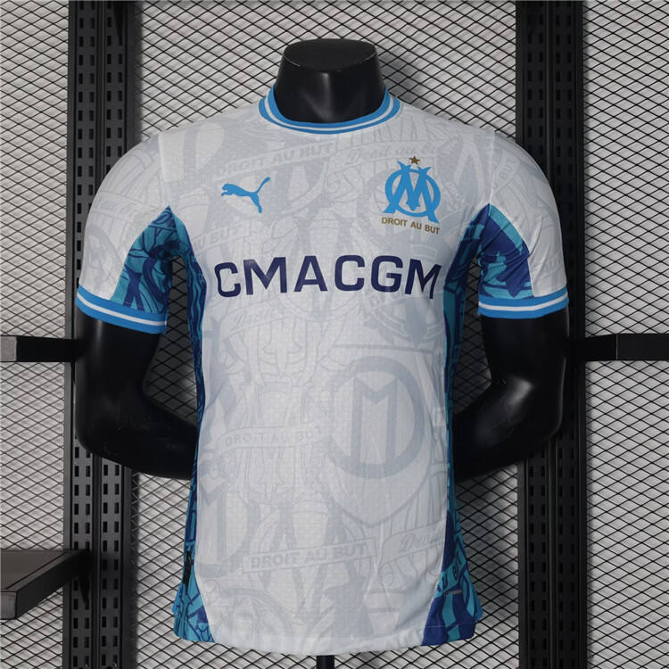 Authentic Marseille 2425 Home Match Shirt - Official Replica 11589
