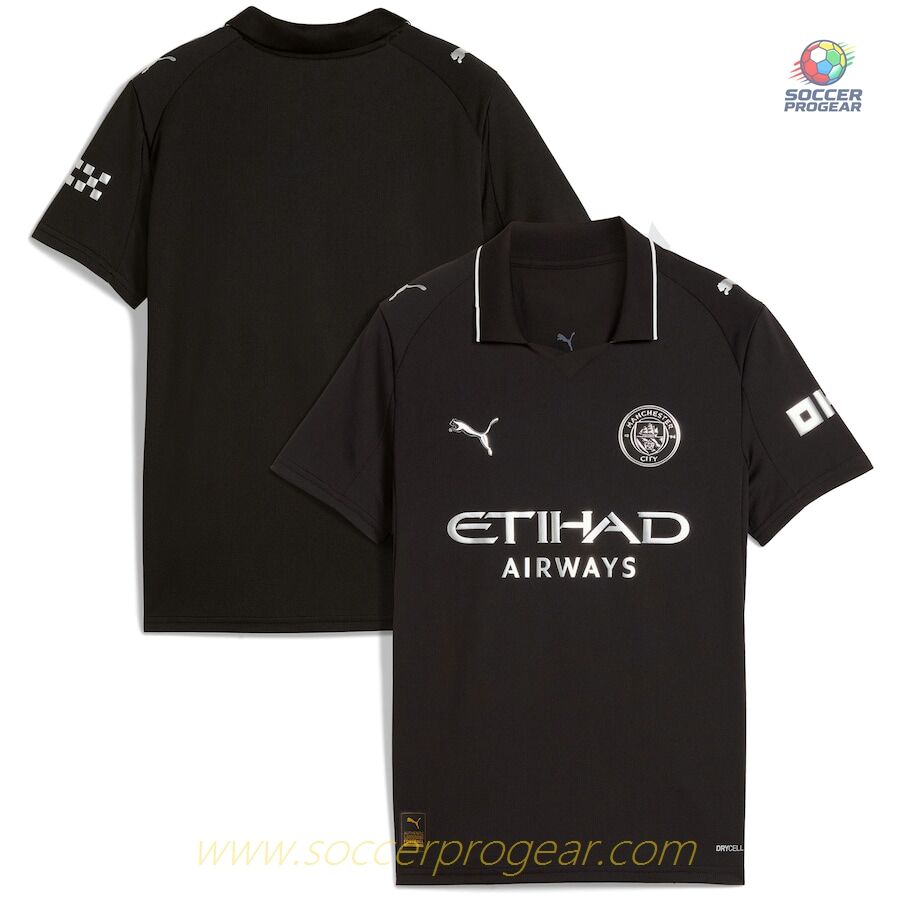 Manchester City Children Away Shirt 2025/26 Collection