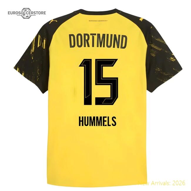 2025-2026 Borussia Dortmund Authentic Home Shirt (hummels 15)