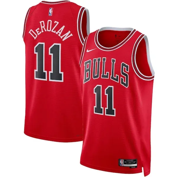 DeMar DeRozan CHI Premium-Quality Swingman Jersey - Red - Fan Favorite