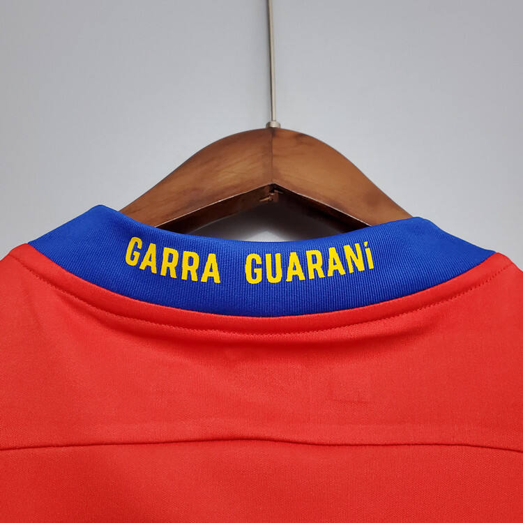 Advanced Fabric Paraguay 2020 Home Red Soccer Jersey Football Shirt