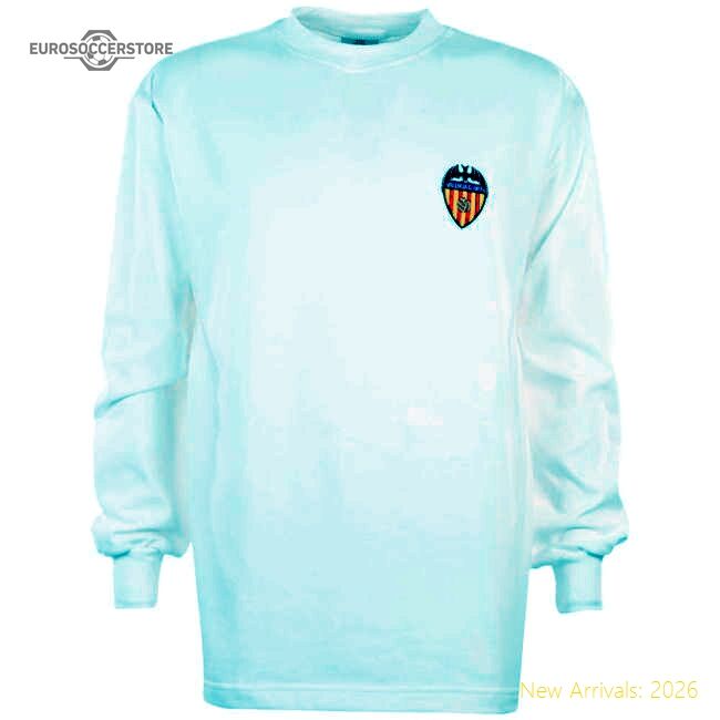 Valencia Cf 1960s Retro Football Shirt - Collectors Item