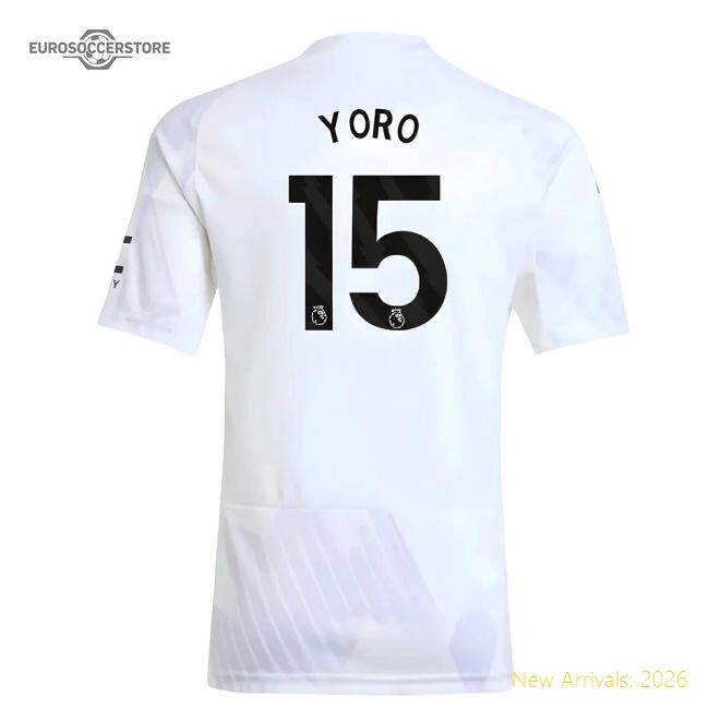 Premium 2025-2026 Man Utd Away Shirt (kids) (yoro 15) - Premium