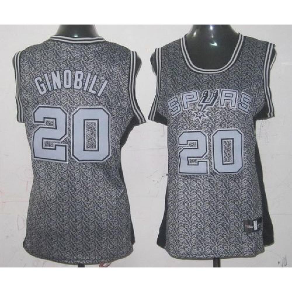 Fan Favorite Affordable Men's Spurs #20 Manu None Basketball Jersey