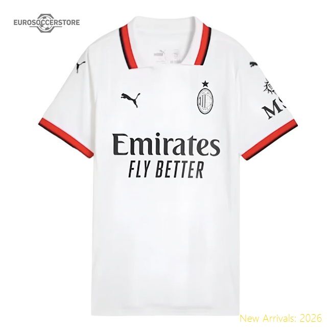 High-quality 2024-2025 Ac Milan Away Shirt (womens) - Supporter Edition