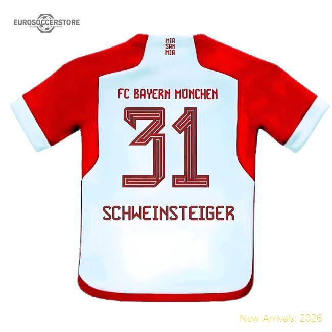 High-quality 2023-2024 Bayern Munich Home Baby Kit (schweinsteiger 31)