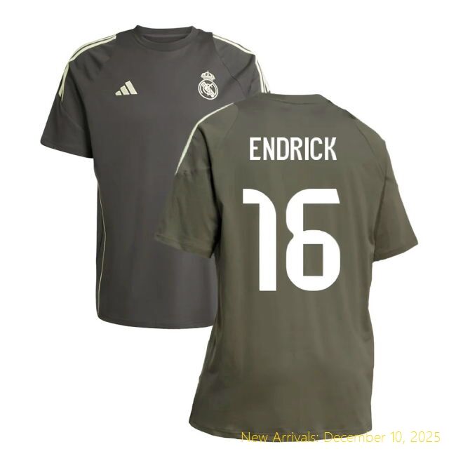 Official Real Madrid 2025-2026 Tee - Soccer Jersey - Durable Fabric
