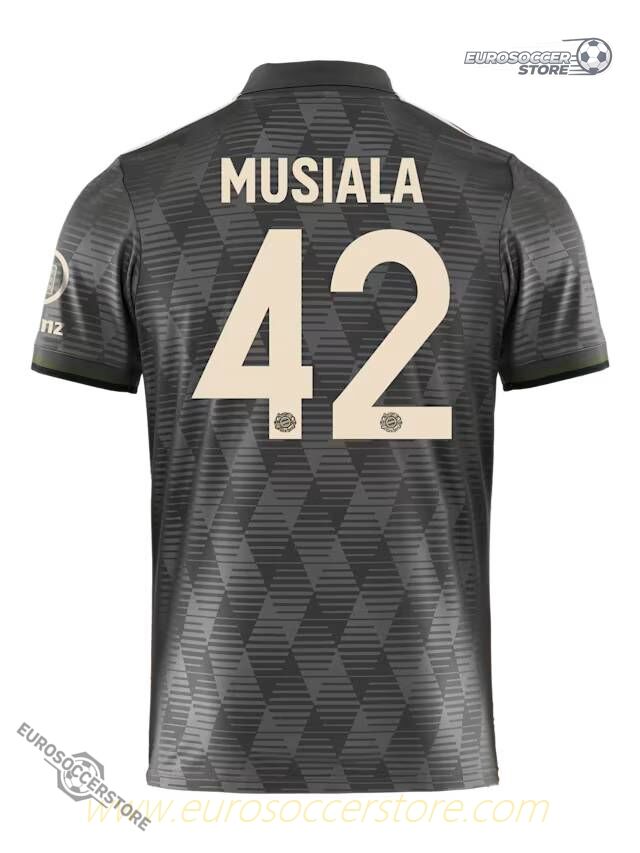 Musiala's No. 42 Oktoberfest Version Jersey for Bayern Munich in the 24-25 Season