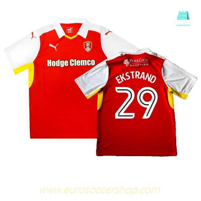 Rotherham 2016-17 Home Shirt ((Good) XL) (Ekstrand 29)