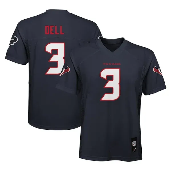 None Replica NFL Jersey - Navy | Durable Football Apparel | NFL Footba