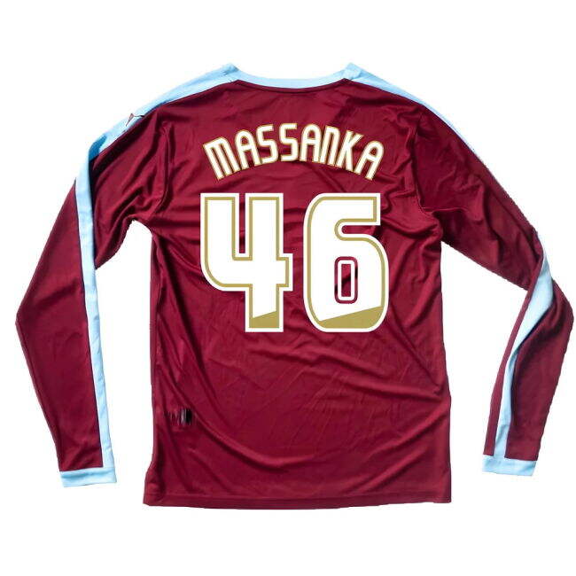 Men's Burnley 2015-16 Long Sleeve Home Shirt ((Excellent) S) (Massa...
