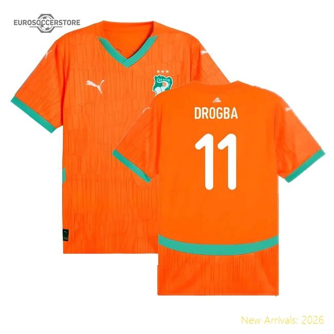 Highperformance Ivory Coast 20242025 Home Shirt Quickdry
