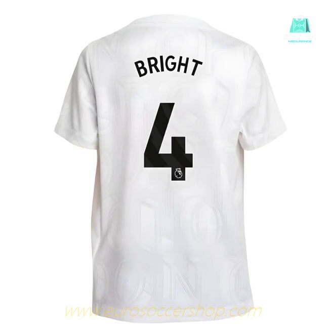 2025-2026 Chelsea Pre-Match Shirt (White) - Kids (Bright 4)