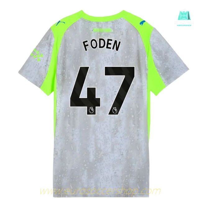 2025-2026 Man City Third Shirt (Womens) (Foden 47)