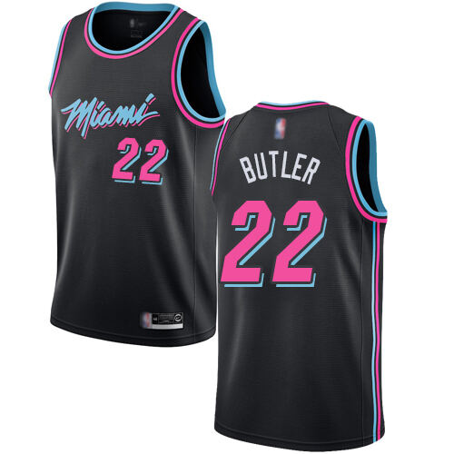 Miami Heat Jimmy #22 Game-Ready Pro Jersey Modern Design Basketball