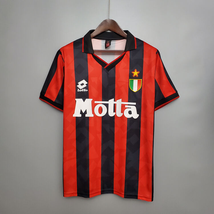 AC Milan 9394 Retro Football Shirt - Official Replica 9491