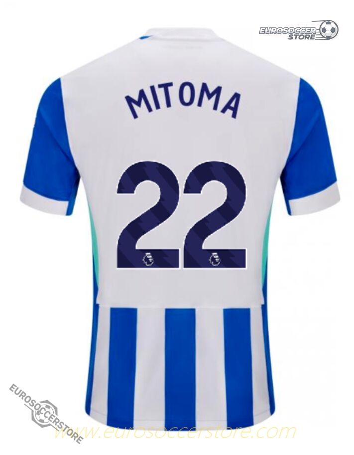 Brighton Hove Albion 25-26 Home Jersey MITOMA 22