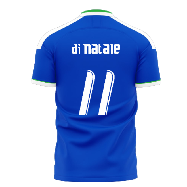 Italy International Team Trendy Home Soccer Jersey (DI NATALE 11) (1)