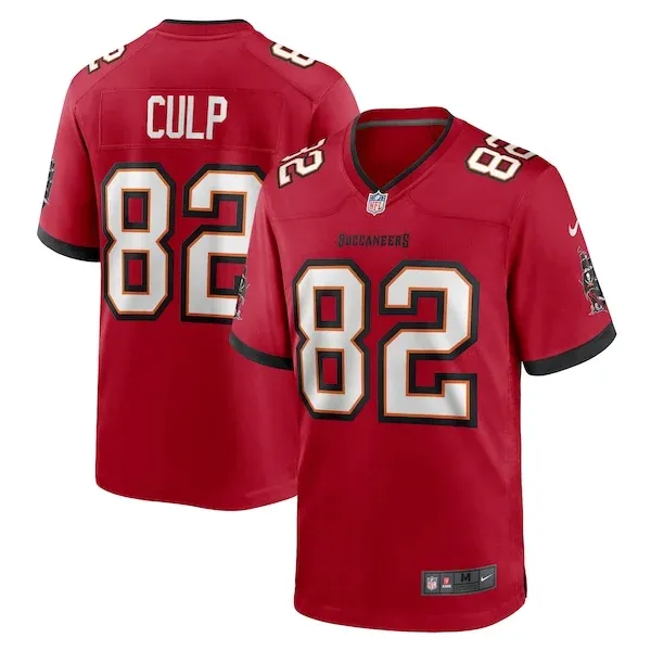 None Devin Culp Game Jersey - Red | NFL Player Jersey | NFL Football