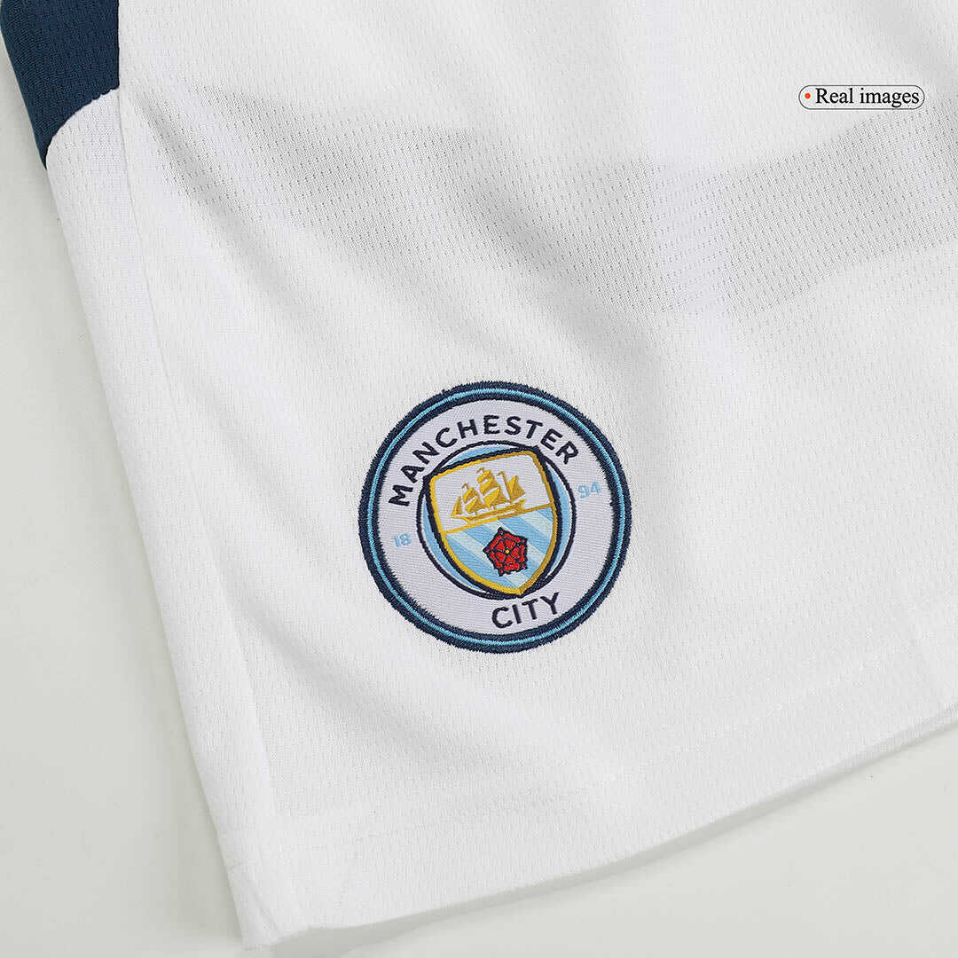 Manchester City Home Soccer Shorts 2024/25 Authentic Kit