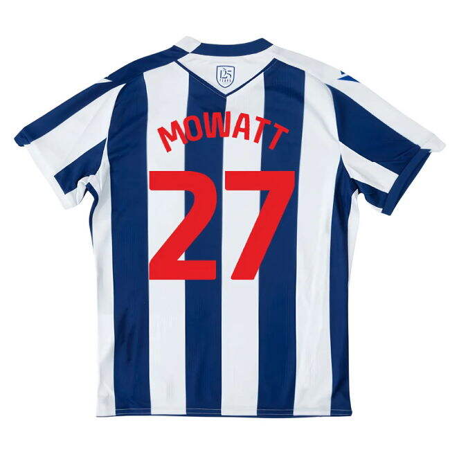 Player Issue 2025-2026 WBA Home UV Protection Mowatt 27 Kids Best#339