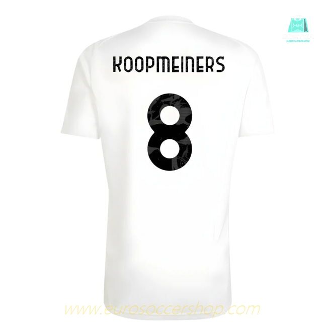 2025-2026 Juventus Training Shirt (White) (Koopmeiners 8)