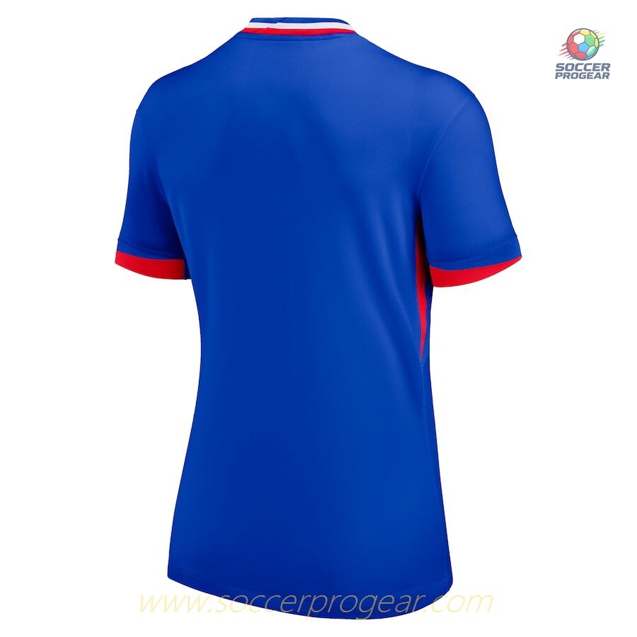 France Team Home Team Football Jersey 2024/25 Collection Women