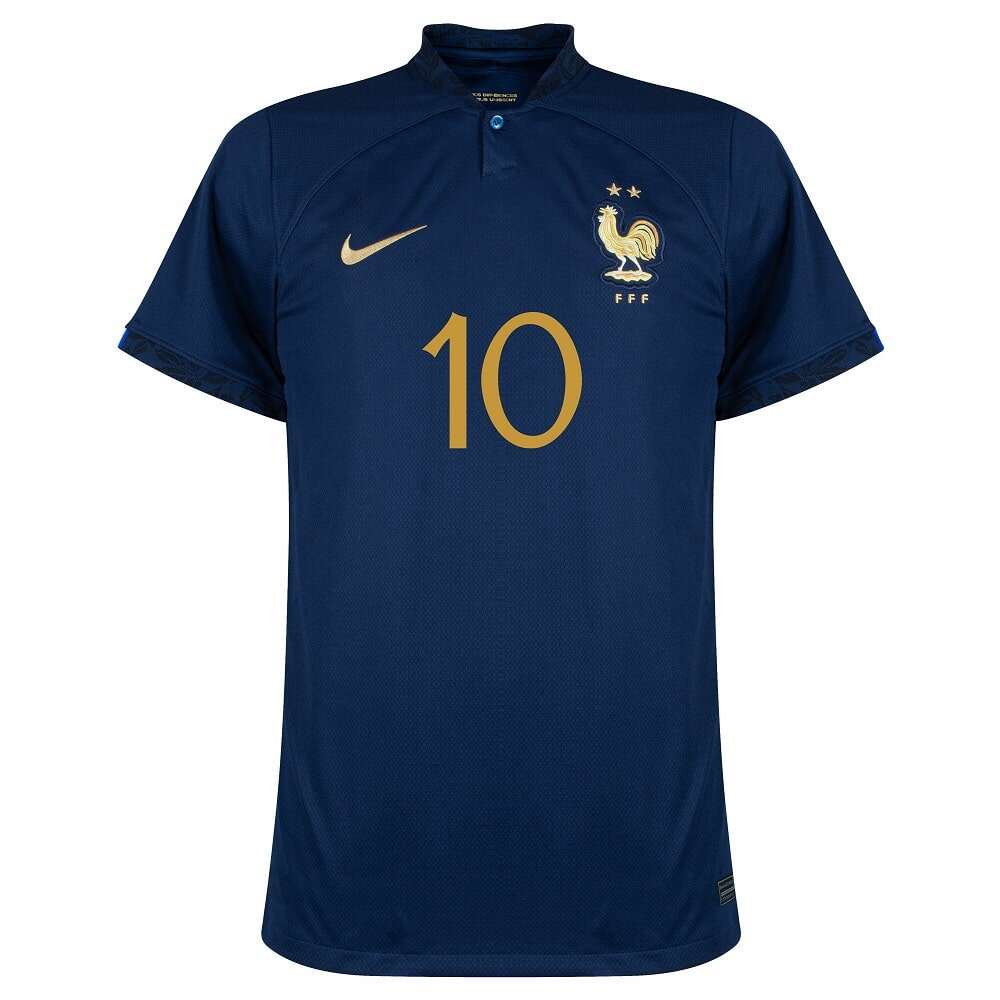 2022 WORLD CUP FRANCE HOME TEAM JERSEY MBAPPE